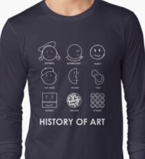 Kunstgeschichte Langarmshirt