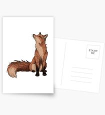 Roter Fuchs Postkarten