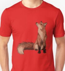 Camiseta unisex Zorro rojo