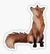 Red Fox Sticker