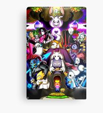 Undertale Metallbild
