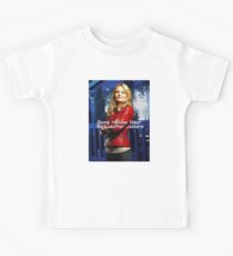 "Some Heroes Wear Red Leather Jackets" Kids Tee