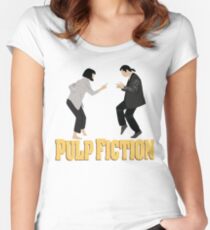 Pulp Fiction Women's Fitted Scoop T-Shirt