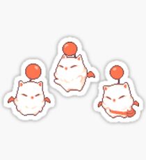 Moogle stickers Sticker