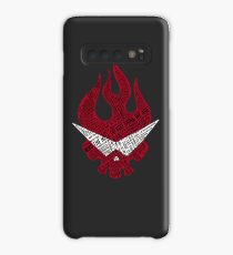 Gurren Lagann typography Case/Skin for Samsung Galaxy