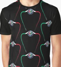 Alfa of Birmingham Tricolore Graphic T-Shirt