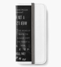 When is a Door Not a Door? iPhone Wallet/Case/Skin