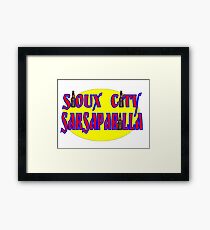 Sioux City Sarsaparilla Framed Print