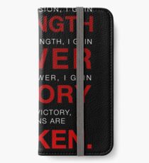 Code of the Sith iPhone Wallet/Case/Skin