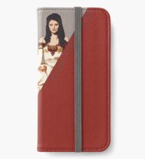 The picture of a beauty and her beast. iPhone Wallet/Case/Skin