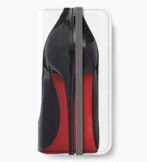 Rote Sohle Heels - Designer / Mode / Trendy / Hipster Meme iPhone Flip-Case/Hülle/Klebefolie