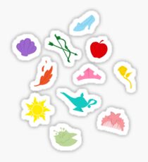 Prinzessin Symbol Mustervariante Sticker