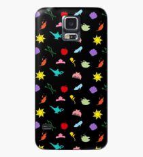 Prinzessin Symbol Mustervariante Hülle & Klebefolie für Samsung Galaxy