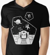 Christobelle Purrlumbus: Oblivious Explorer of Space Men's V-Neck T-Shirt