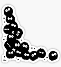 Soot Sprites coming out from Corner Sticker