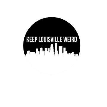 Louisville and KY Outline Sticker for Sale by shelbiefran