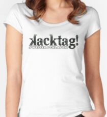 Kacktag! Next sleep! Women's Fitted Scoop T-Shirt