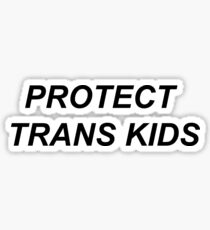 Pegatina proteger a los niños trans !!!