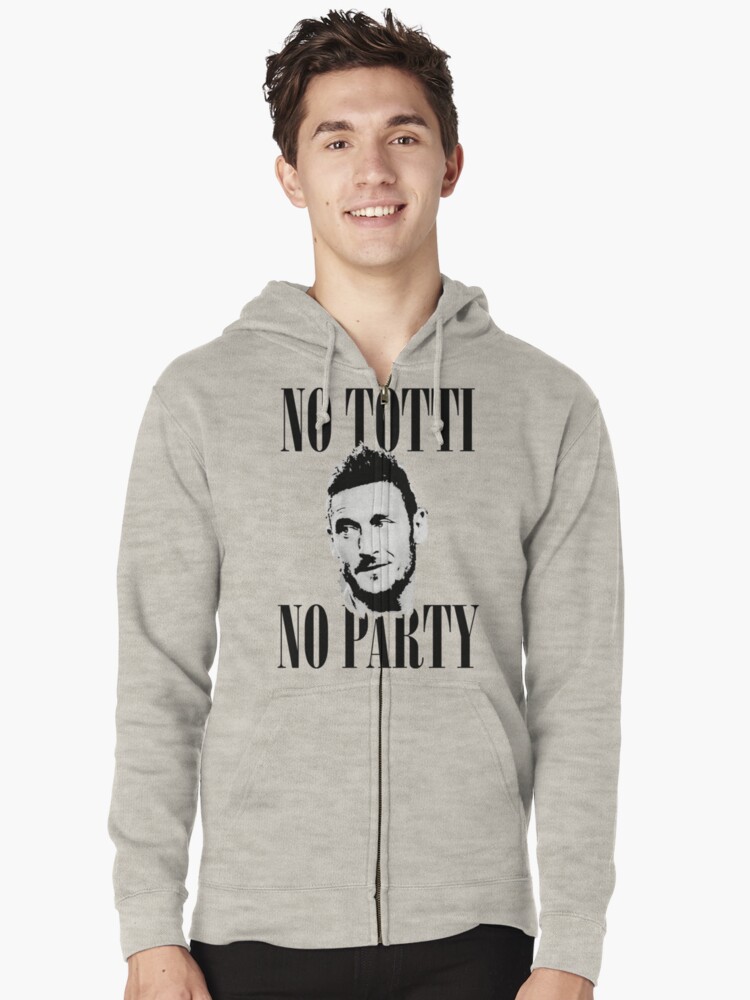 no totti no party t shirt