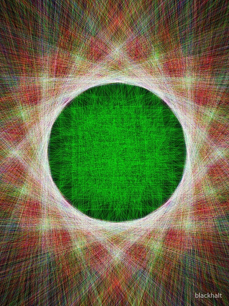 Green Button Planet by blackhalt