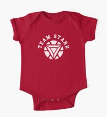 Team Stark - new reactor Short Sleeve Baby One-Piece