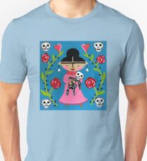 Little Frida and Skelly Unisex T-Shirt