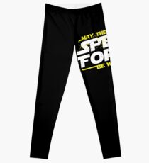 May The Speed Force Be With You Leggings