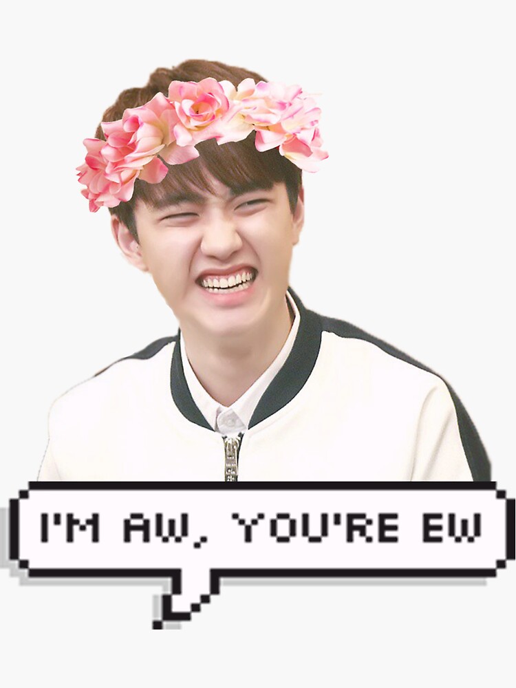 “Do Kyungsoo (D.O) - EXO” Sticker by bymikayla | Redbubble