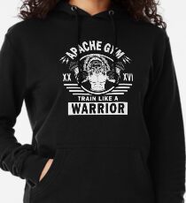 Apache Gym, Train Like A Warrior Lightweight Hoodie