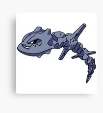 Pokemon Steelix Canvas Print