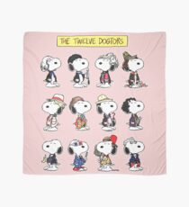 Snoopy Doctors Collage Scarf