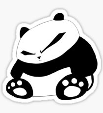 Angry Panda Sticker