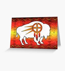 Tatanka Ska Greeting Card