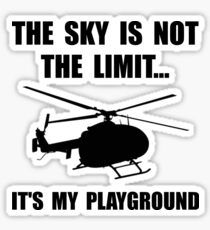 Sky Playground Helicopter Sticker