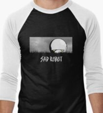 Sad Robot Men's Baseball ¾ T-Shirt