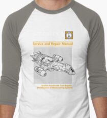 Shiny Service and Repair Manual Men's Baseball ¾ T-Shirt