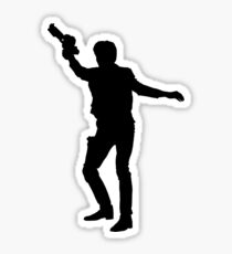 Han Solo of Star Wars Sticker
