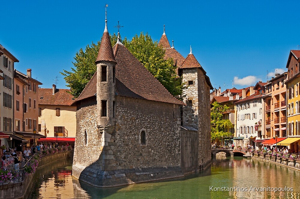 "Palais de l'Isle, Annecy" by Konstantinos Arvanitopoulos | Redbubble