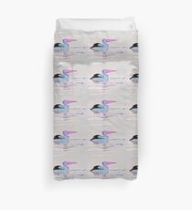 Serenity on the Lake at Dusk Duvet Cover