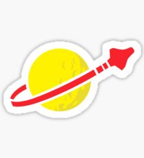 80's Space Bricks Sticker