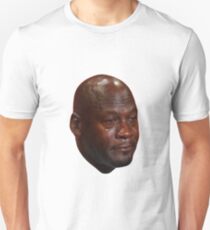 Camiseta ajustada Llorando Michael Jordan