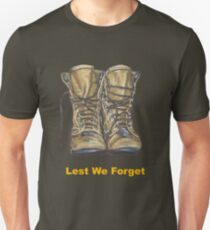 Lest We Forget Unisex T-Shirt
