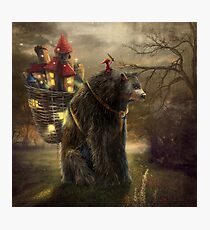 "A Bear Who Carried A Kingdom" Photographic Print