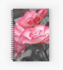 Two-tone Rose Spiral Notebook