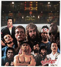 Bloodsport Poster Bloodsport Poster