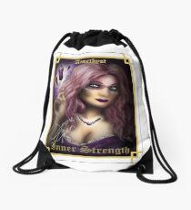Gemstone Oracle Card - Inner Strength Drawstring Bag