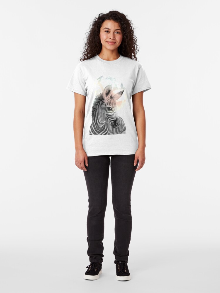 Alternate view of Zebra // Dreaming Classic T-Shirt