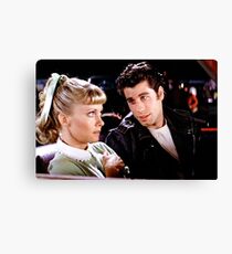 Grease Canvas Print