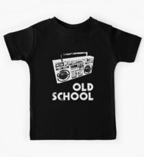 Old School - Boom Box Kids Tee
