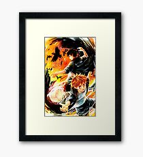 Haikyuu - Hinata & Kageyama Gerahmter Kunstdruck